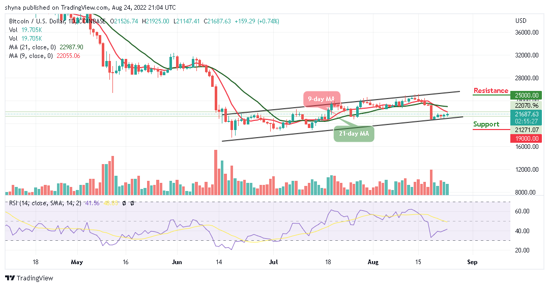 BTC Retreats After Trading Near $22,000 Level; Buy Tamadoge Now!